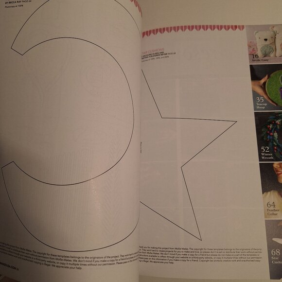 Mollie Makes US Edition Issue 7 December 2014 UK Magazine Winter Maryanne Moodie - Picture 5 of 12